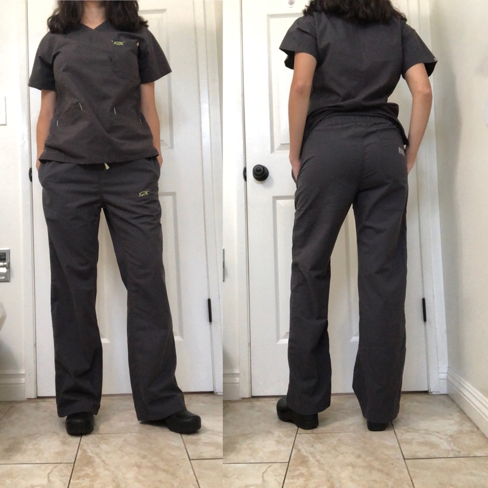 IguanMed scrub set grey S